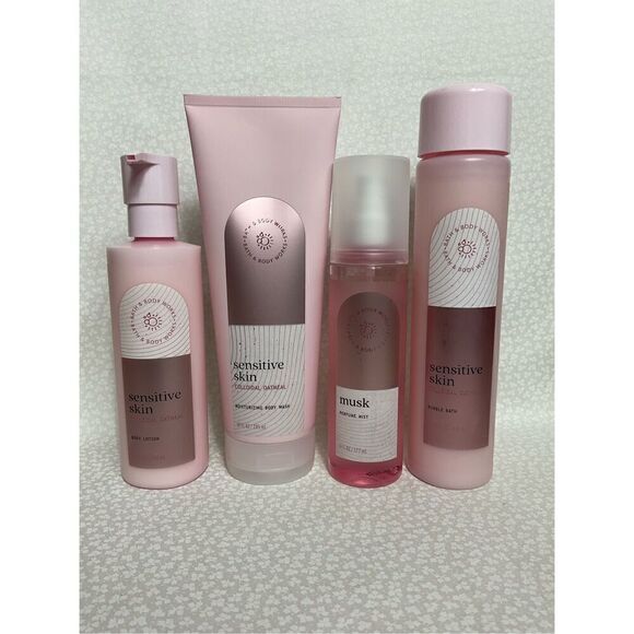 Bath and Body Works SENSITIVE SKIN COLLOIDAL OATMEAL 4 Piece Set - Picture 9 of 9